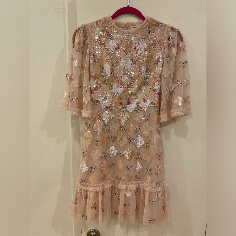 Needle & Thread Sequin Dress